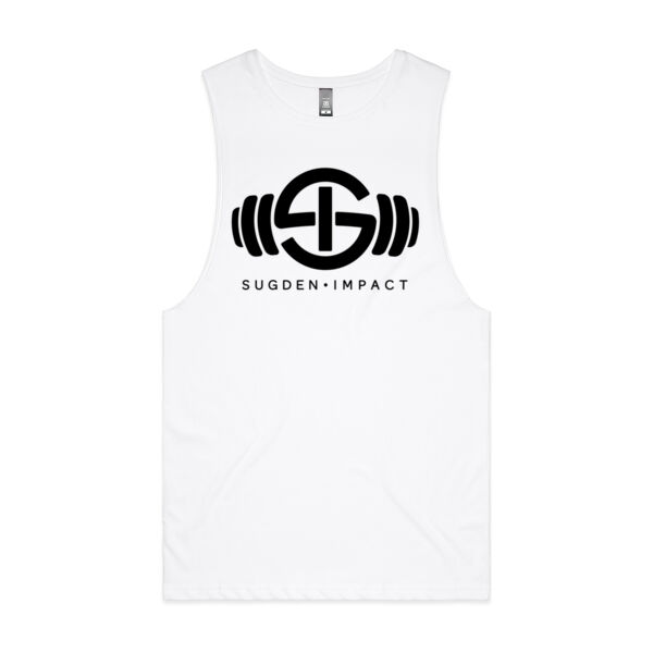 Men's Singlet Black Logo Thumbnail