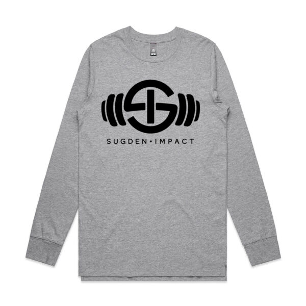 Men's Long Sleeve Black Logo Thumbnail